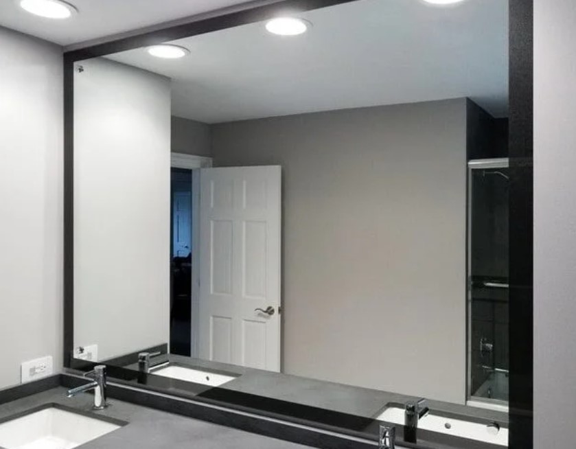 Custom Mirrors, Dubai – 6 mm Tailor-Made Wall & Bathroom Mirrors, Framed and Frameless Mirror Solutions with Polished Edges by INFOCUS Glass & Aluminium Works, UAE